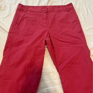 liz & co. Red Capris